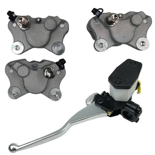 DURAFORCE Front Rear Brake Calipers Master Cylinder for Arctic Cat ATV 500