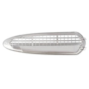DURAFORCE Chrome Hood Side Grille Air Intake Vent Cover ABS for Freightliner M2 2002-2018