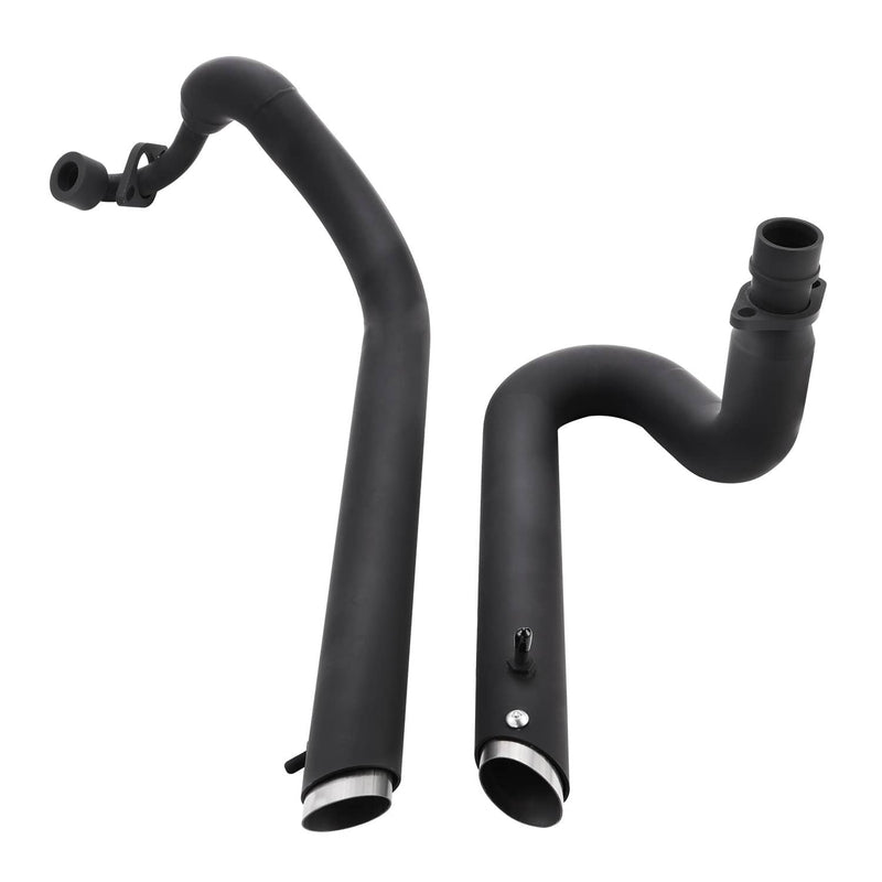 Black Exhaust Pipe System for Yamaha V Star 650 XVS650 Dragstar XVS400