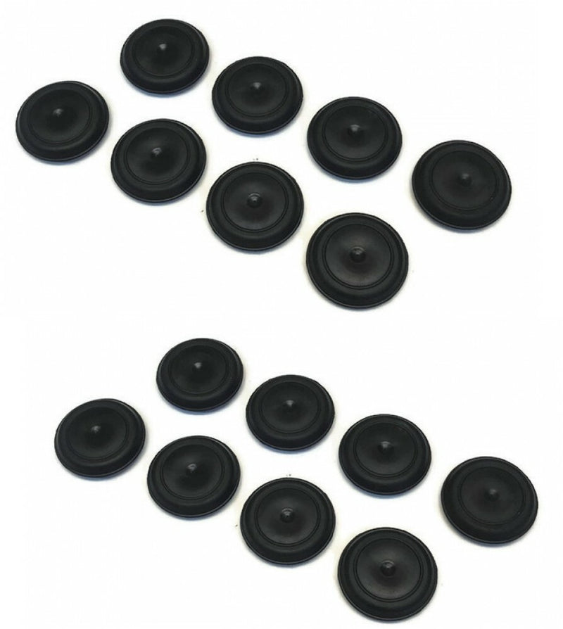 Rubber Body Floor Pan Drain Plugs for Jeep Wrangler YJ 1987 1995 All Trims 16