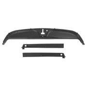 DURAFORCE Rear Inner Window Trim Set for Chevrolet Corvette Coupe Black 1984-1996