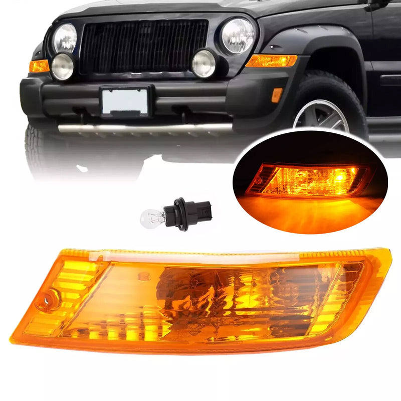 55156767AE Turn Signal Light for Jeep Liberty 2005-07 Driver Side with Bulb