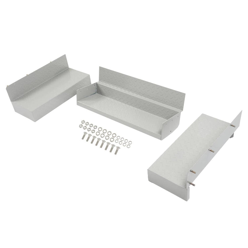 DURAFORCE Rear Step Bumper 83" Gray Universal Screw-On for Enclosed Utility Body