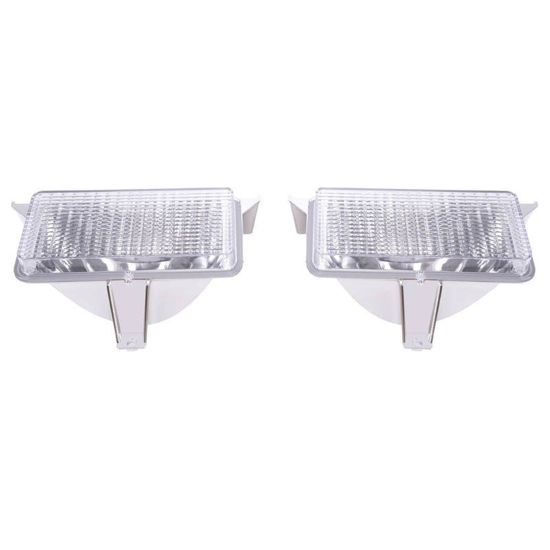 DURAFORCE Turn Signal Corner Park Lights for Chevy for GMC Pickup Truck 1983-1991 Pair