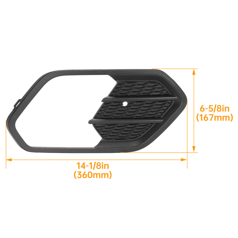 Left Driver Side Bumper Fog Light Lamp Cover for Ford Escape Kuga 2017 2018 2019