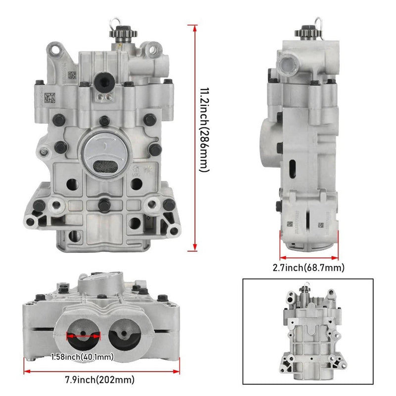 Shaft Balance Oil Pump 19 Teeth for Hyundai Sonata Santa Fe Tucson 2.4L 2015-19