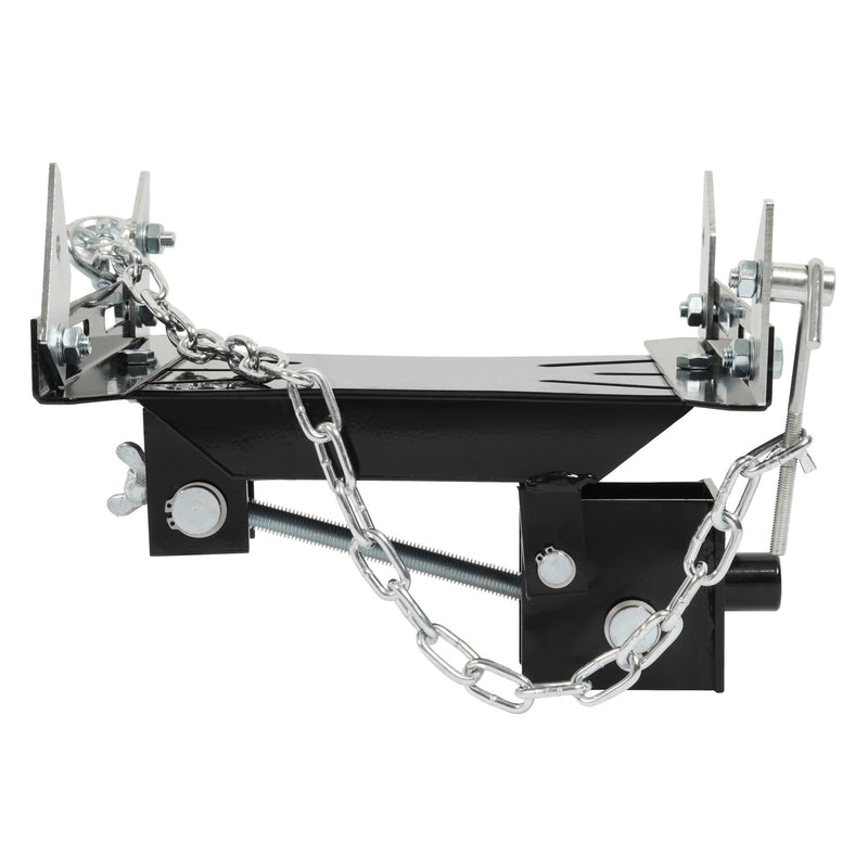 Transmission Floor Jack Adapter 1100lbs Capacity for Repair Tool Black Silvery
