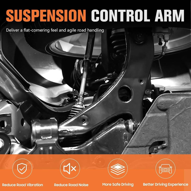 Front Upper Lower Control Arms Suspension Kit for 2008-2012 Honda Accord 12Pcs