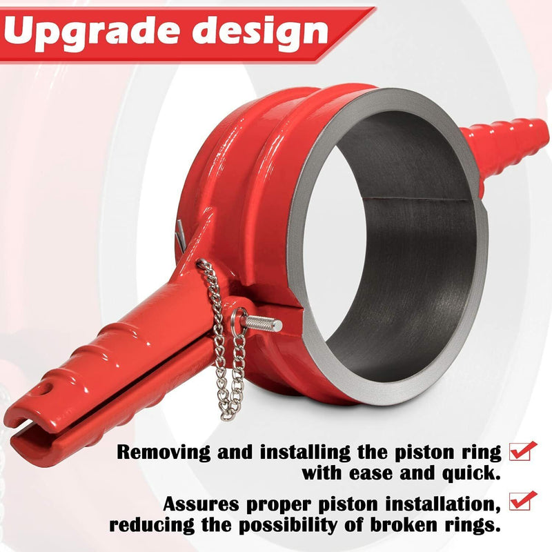 7040 Piston Ring Compressor Tool for CAT Cummins ISX 3400 C-15 5.40 Bore