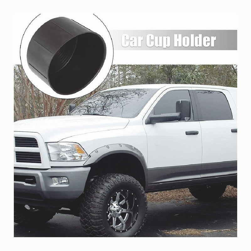 For 09-16 Dodge Ram 1500 2500 3500 Center Console Cup Holder Rubber Insert 2PCS