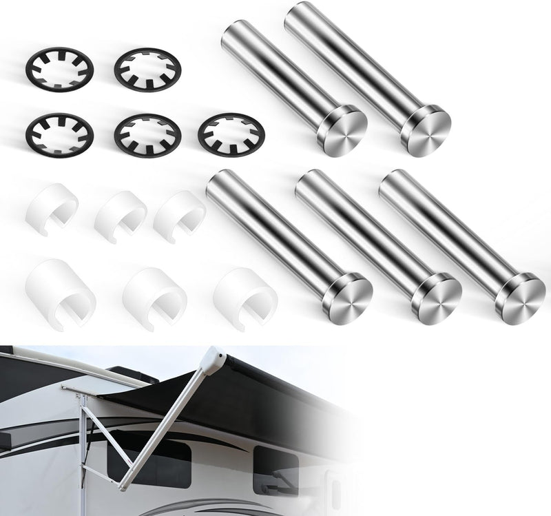 8952002.400B Awning Arm Pin Fasteners Kit for Dometic 9100 9200 Power Awning