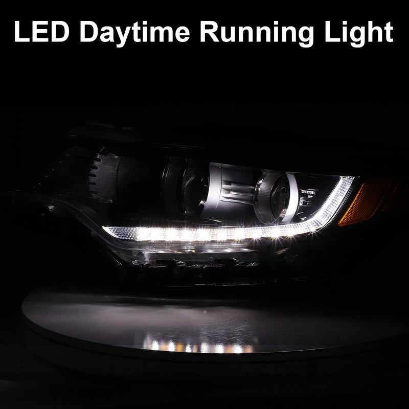 For 2016 2017 2018 Kia Optima LED DRL Headlights w/ Bulbs Headlamps Left & Right