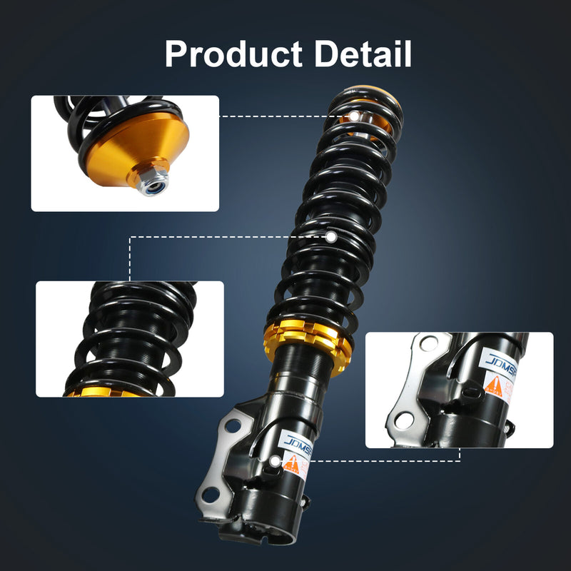 Lowering Suspension Coilover Kit for VW MK2 Vento MK3 Golf Jetta Struts