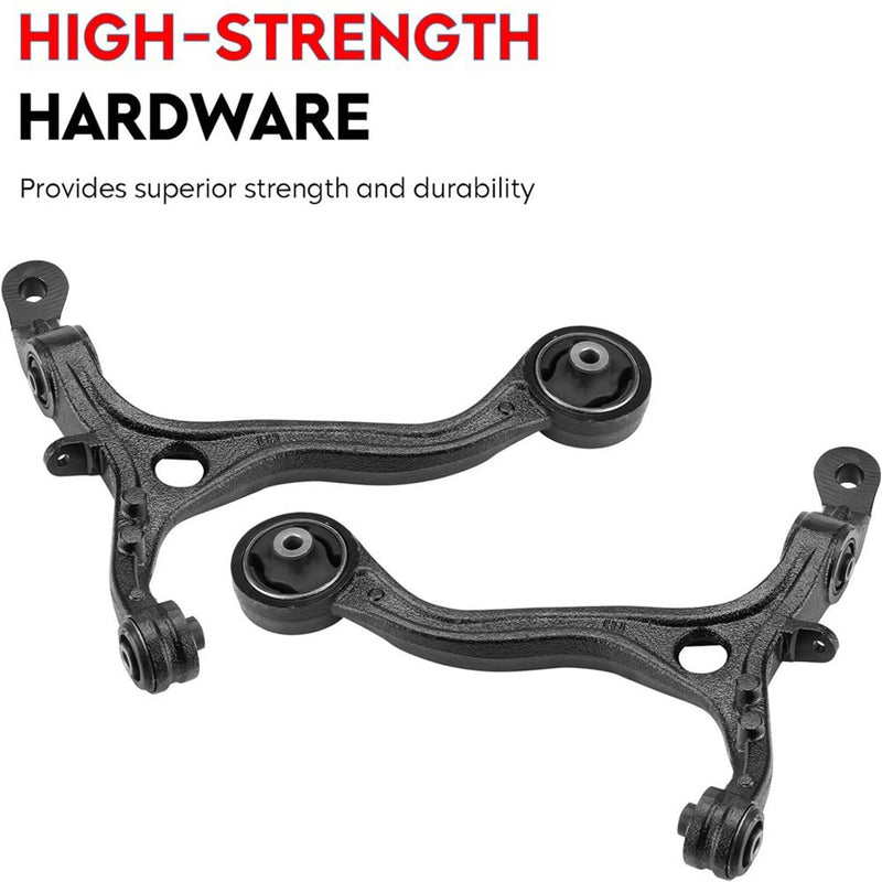 12x Front Upper Lower Control Arms Suspension Kit for Honda Accord 2008-2012