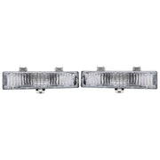 DURAFORCE Front Park And Turn Signal Light Lamps for Chevy Monte Carlo SS 1981-88 Pair