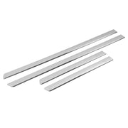 DURAFORCE Side Door Molding Trim Cover Kit for Jeep Grand Cherokee 2011-2013 Chrome