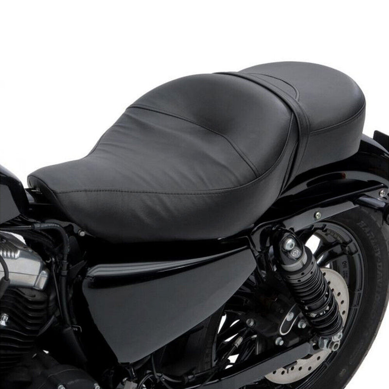 Driver Passenger Two-Up Seat for Harley Sportster XL Iron 883 1200 Custom