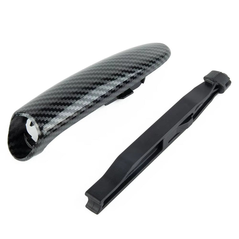 Parking Brake Grip Knob Lever Cover Handle Set for Honda Civic 2006-2011 Black