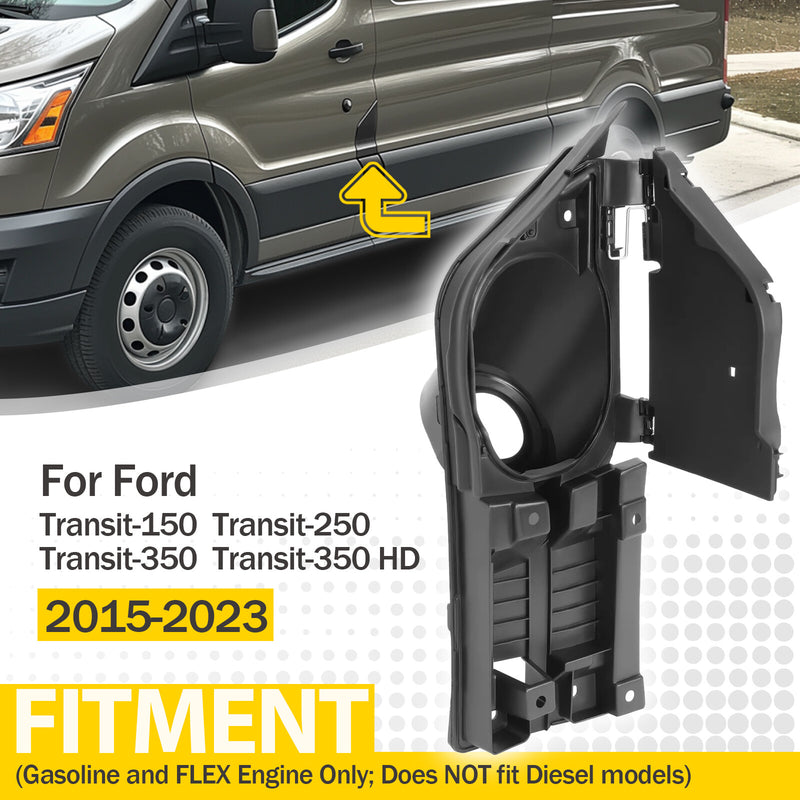 Fuel Filler Door Housing Pocket Hinge for Ford Transit Van 150 250 350 2015-2023