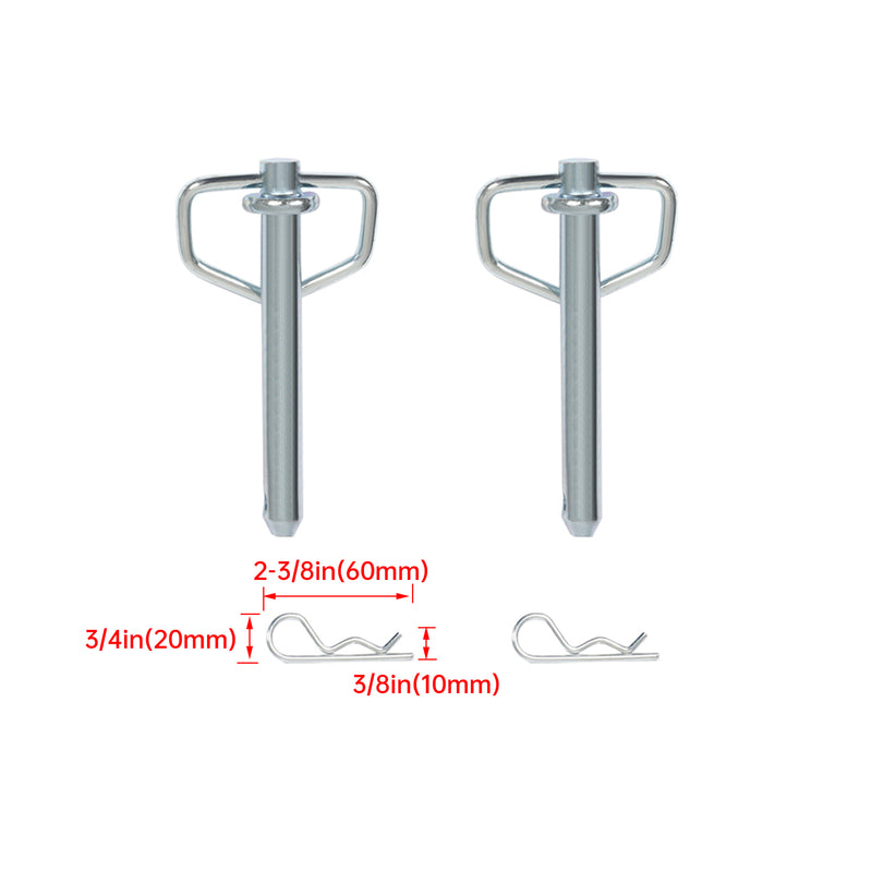 6PK 12,000 Lbs D-Ring Stake Pocket Removable for Flatbed Trailer Heavy Duty