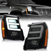 DURAFORCE LED Projector Headlights HID/Xenon for Cadillac Escalade 2007-2010-2014 ESV EXT