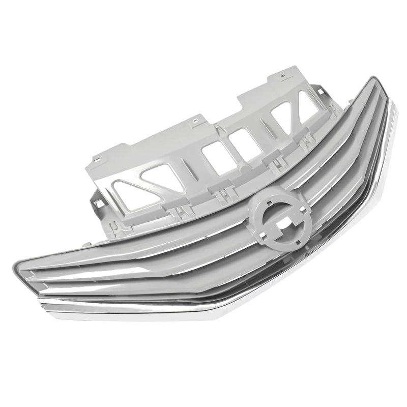DURAFORCE Front Upper Bumper Grille for Nissan Versa Note 2014 2015 2016 Chrome