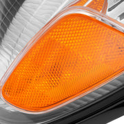 DURAFORCE White Headlights & Black Corner Light for Toyota Tacoma 2001 2002 2003 2004 4Pcs