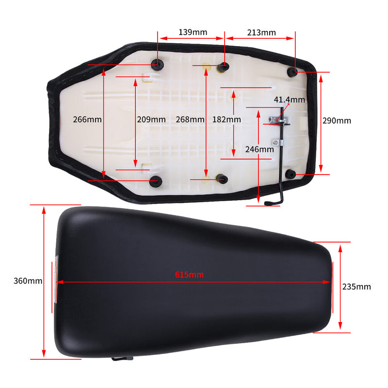 UTV Rear Window Shield Windshield for Yamaha Rhino 450 660 700 Massimo 500 700
