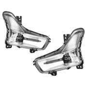 DURAFORCE #KS7Z15200B LED Fog Lights Clear Driver Passenger Side for Ford Fusion 2019-2020
