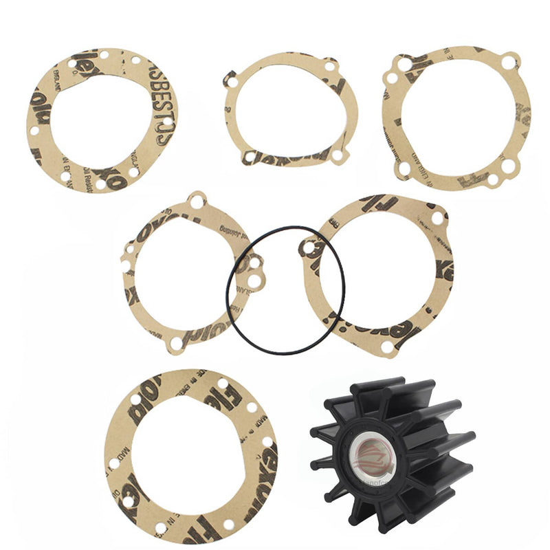 DURAFORCE Water Pump Impeller Kit for Sherwood 10615 10615K ONAN 132-0349 CEF 500120 Ancor