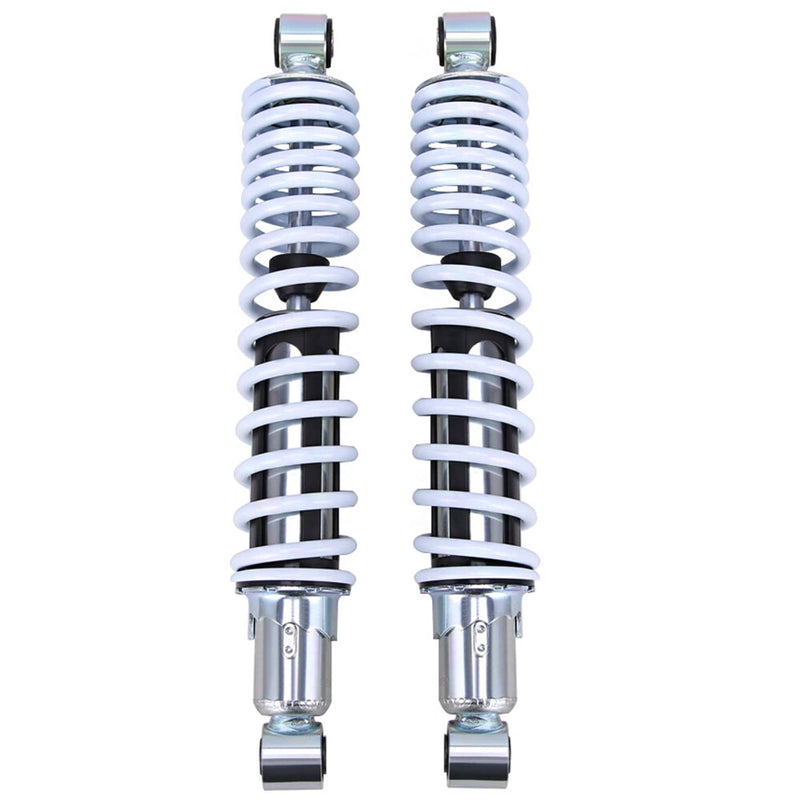 Front Shocks Absorbers White Spring for Yamaha Banshee 350 YFZ350 ATV 1987-2006