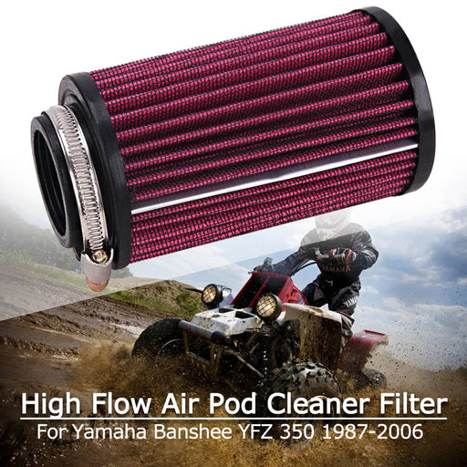 DURAFORCE 26mm Carburetor Air Pod Intake Filter Cleaner Carb for Yamaha Banshee YFZ350