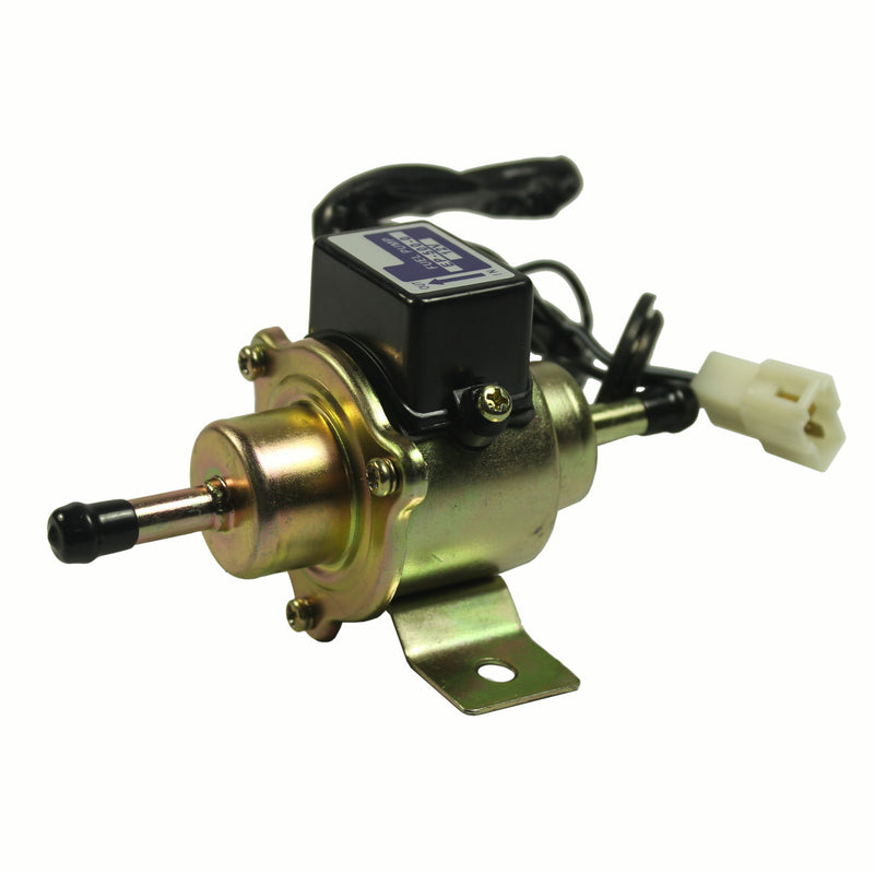 Chrome Universal Gas Diesel Electric Fuel Pump 1/4 Tubing 3-5 PSI Low Pressure
