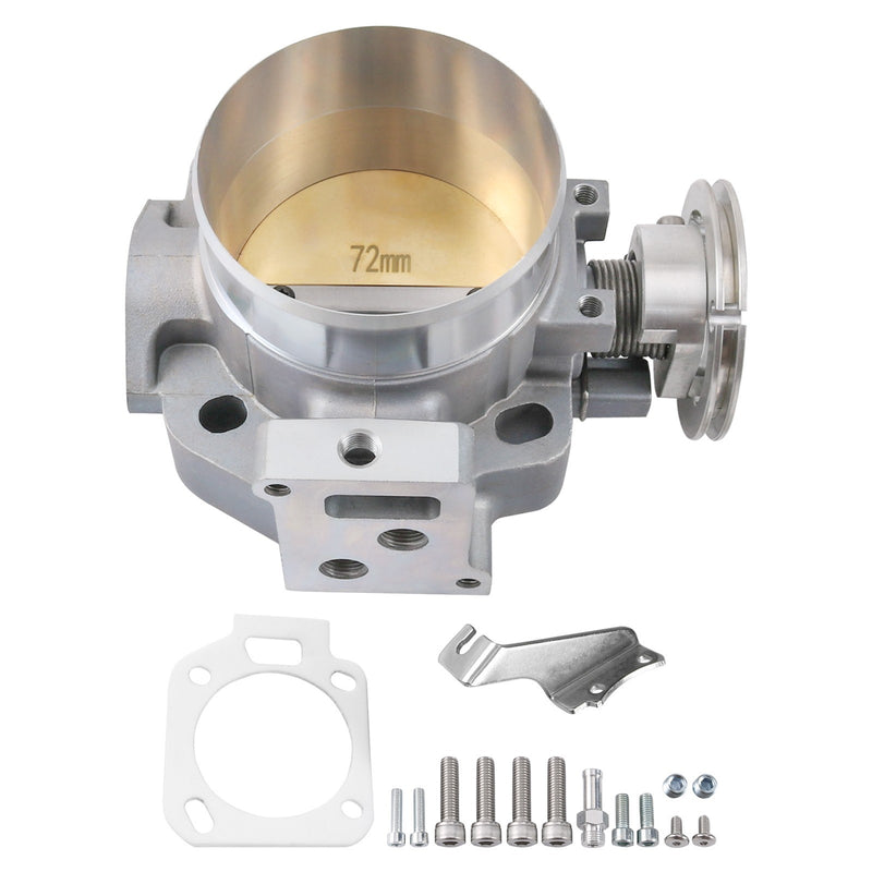 JDMSPEED Billet 72mm Throttle Body for K-Series K20 K24 PRB PRC RBC RRC