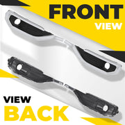 DURAFORCE Fog Light Trim Bezel Chrome for GMC Acadia 2017-2019 Passenger Driver Side
