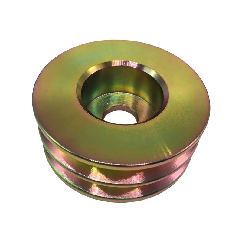 DURAFORCE 841812 Double Alternator Pulley for Volvo Penta AD31 AD41 AQAD30 AQAD40 AQAD41