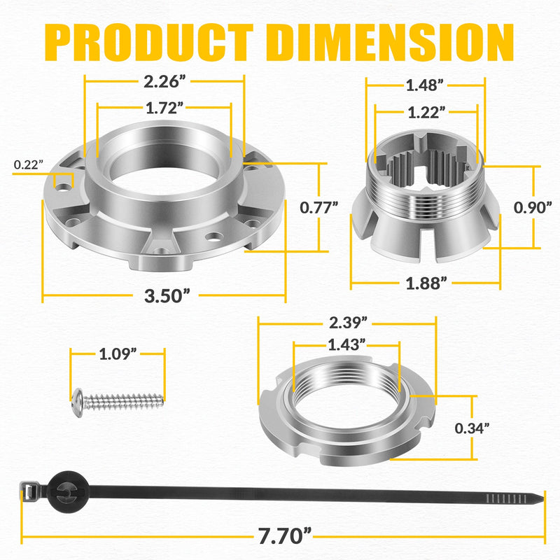 W10324651 Washer Basket Drive Hub Kit for Whirlpool Maytag Amana