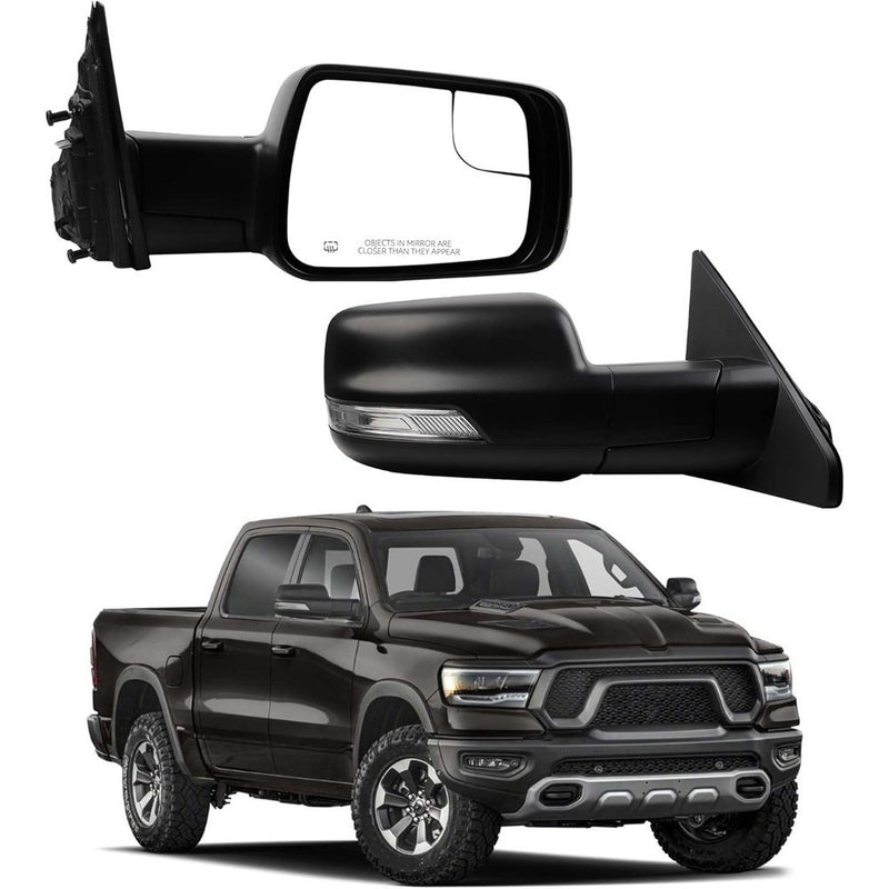 68276500AH Heated Mirror Power Fold Signal Right for 19-24 Ram 1500
