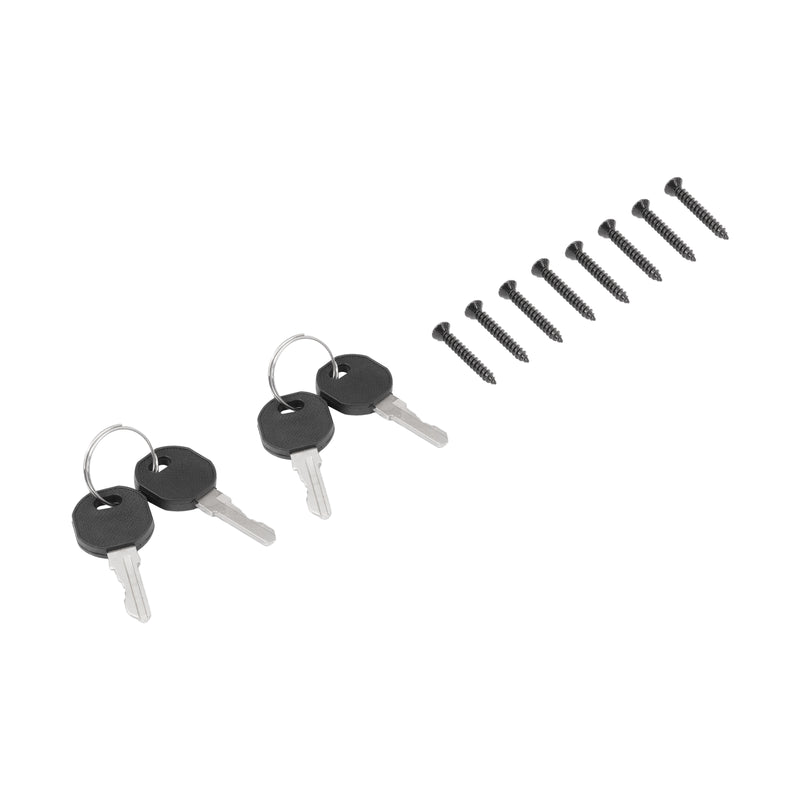 Black Golf Cart Dashboard Dash Cover w/ Key for Yamaha Drive2 2017-Up