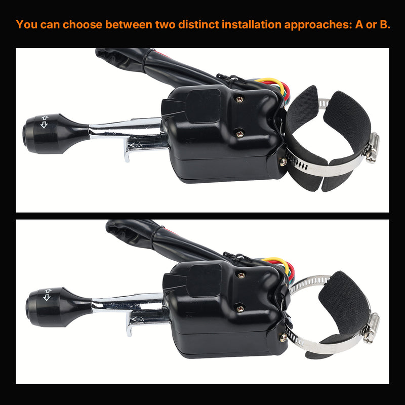 No Hole LED Turn Signal Street Legal Blinker Kit for Polaris Ranger 500 570 900
