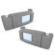 DURAFORCE Sun Visor Left & Right Side With Sunroof Gray for Toyota Camry 2007-2011 Pair