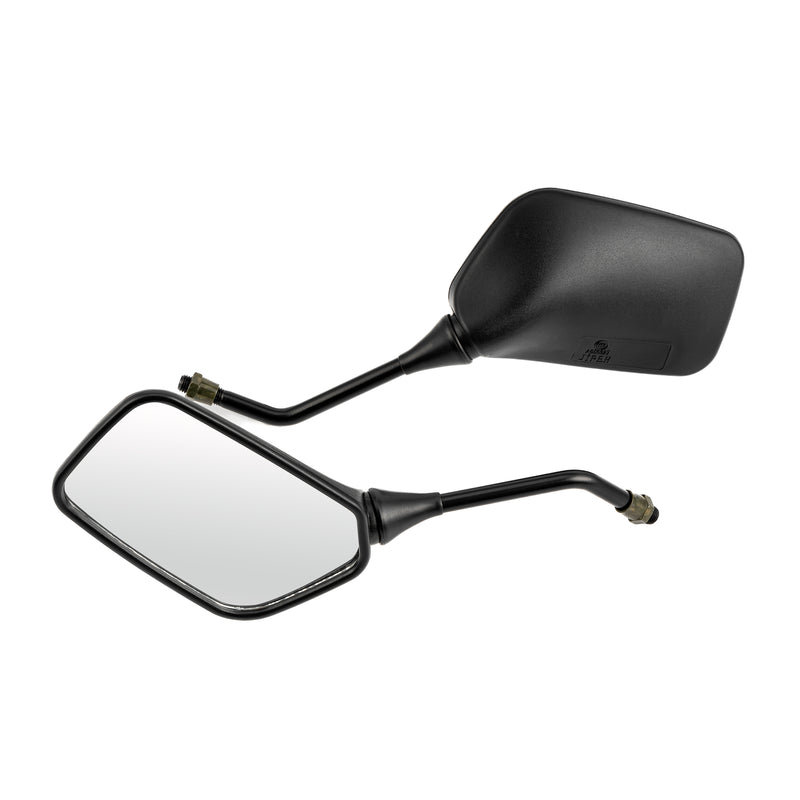 Pair Motorcycle Rearview Black Mirrors for Suzuki DR200 DR350 DRZ400 DR650