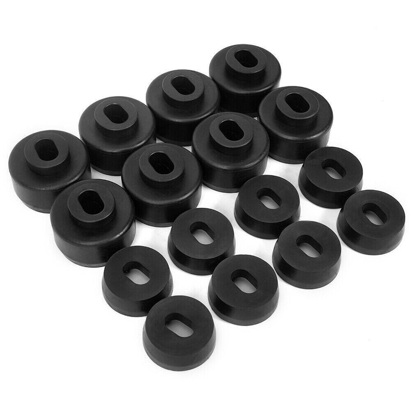 7-141 Body Cab Mount Bushing Kit for 1999-2014 Chevy Silverado 1500 GMC Sierra