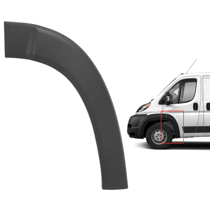 Front Door Flare Molding Trim for Ram Promaster 2019-2022 1500-3500 Left Side