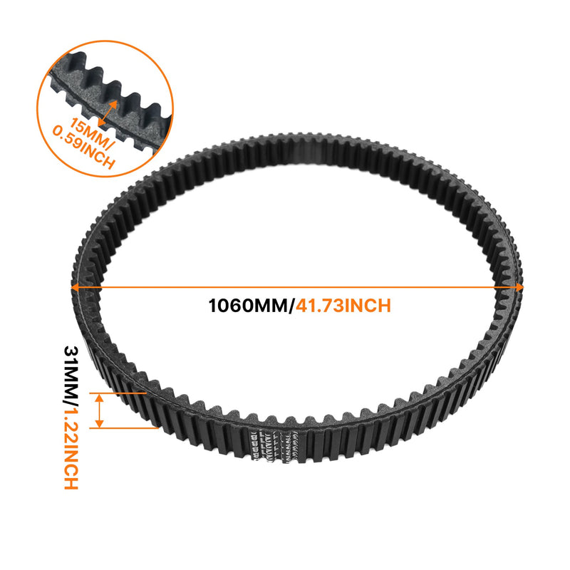 Clutch Drive Belt for Polaris Ranger 570 Ranger 570 NSTR 2022-2026