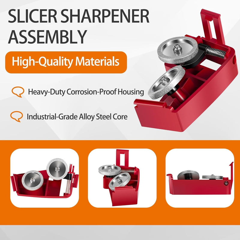 01-404675-01158 Slicer Sharpener Assembly for Berkel X13 X13A X13E X13AE X33