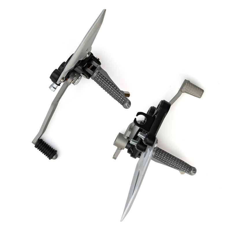 Chrome Front Driver Footrests Bracket for Kawasaki Ninja 400 18-24 Z400 19-24