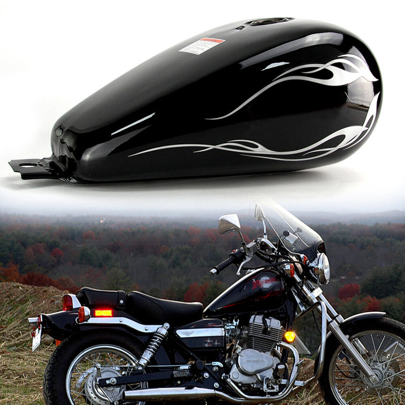 Motorcycle 3.4 Gallons Fuel Gas Tank for Honda Rebel 250 CMX250C 1985-2016