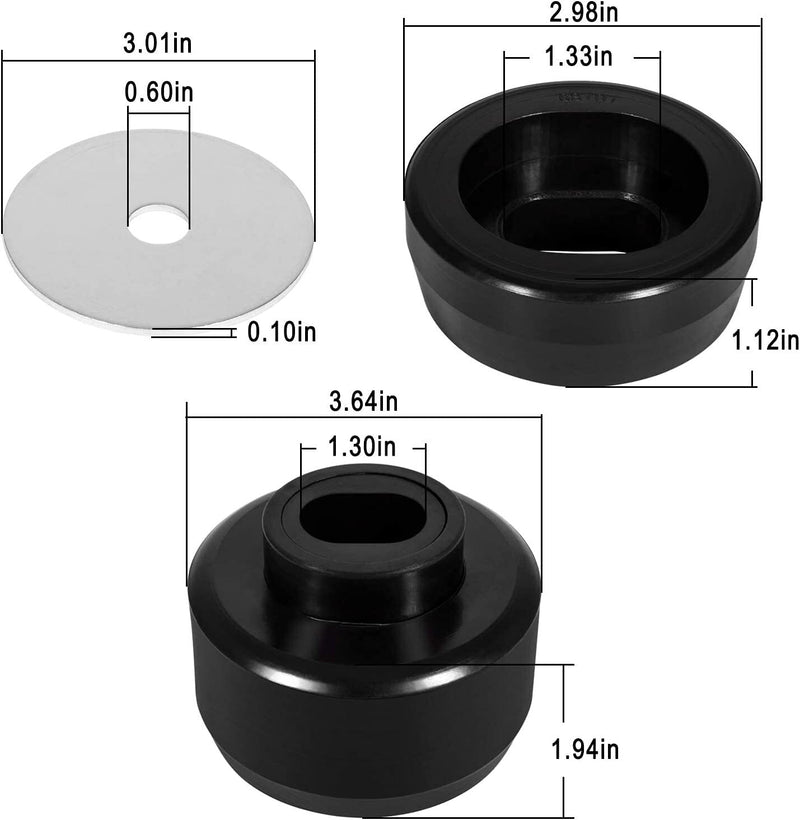 7-141 Body & Cab Mount Bushing Kit for Silverado Sierra 1500 2500 2WD/4WD 99-14