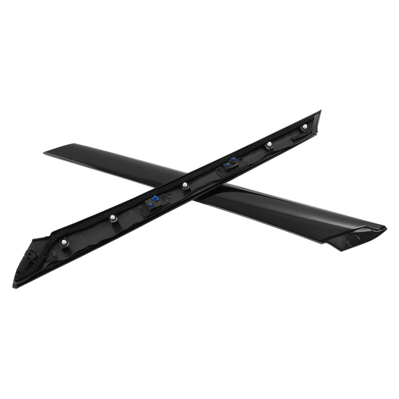 LH RH Exterior A-Pillar Windshield Molding Garnish for Kia Soul 2014-2019 2x